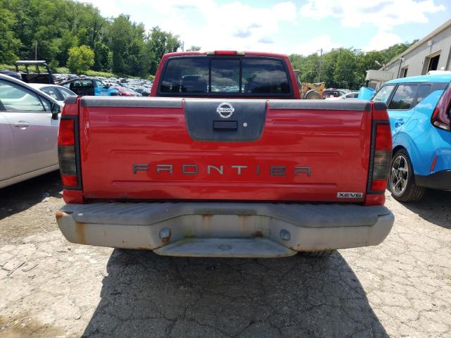 1N6ED26Y84C426751 - 2004 NISSAN FRONTIER KING CAB XE V6 RED photo 6