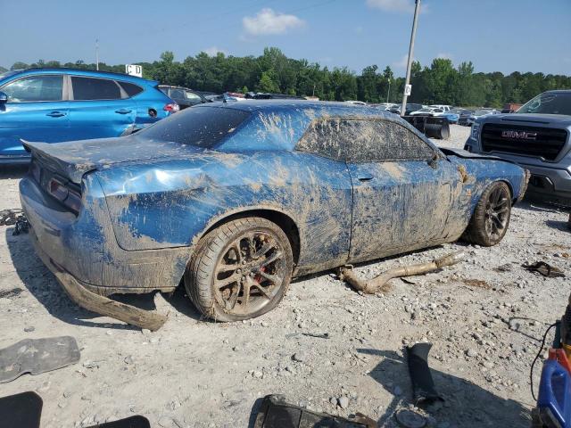 2C3CDZFJ1MH542736 - 2021 DODGE CHALLENGER R/T SCAT PACK BLUE photo 3