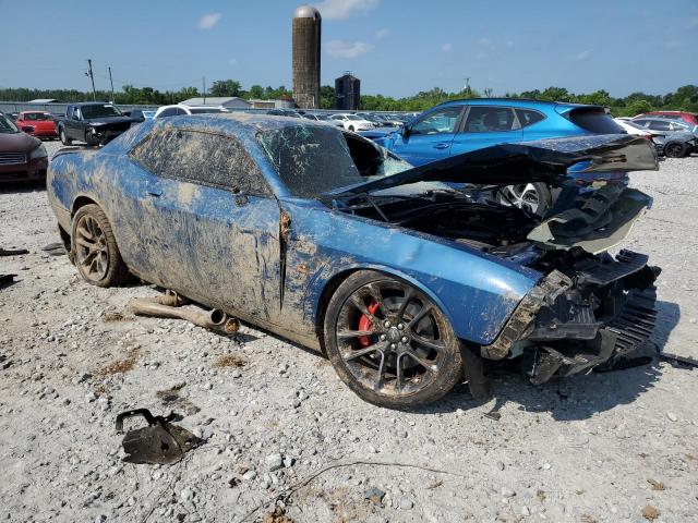 2C3CDZFJ1MH542736 - 2021 DODGE CHALLENGER R/T SCAT PACK BLUE photo 4