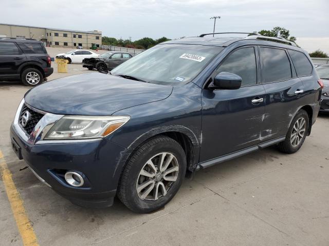 5N1AR2MN8GC600698 - 2016 NISSAN PATHFINDER S BLUE photo 1