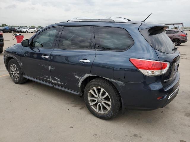 5N1AR2MN8GC600698 - 2016 NISSAN PATHFINDER S BLUE photo 2