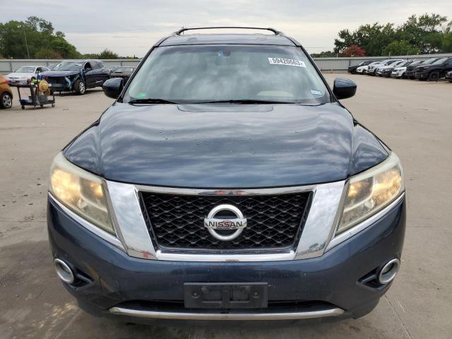 5N1AR2MN8GC600698 - 2016 NISSAN PATHFINDER S BLUE photo 5