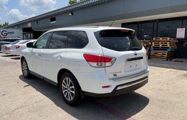 5N1AR2MN2EC639218 - 2014 NISSAN PATHFINDER S WHITE photo 3