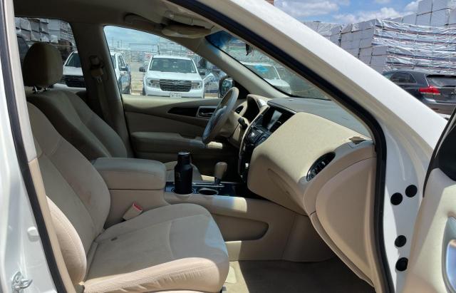 5N1AR2MN2EC639218 - 2014 NISSAN PATHFINDER S WHITE photo 5