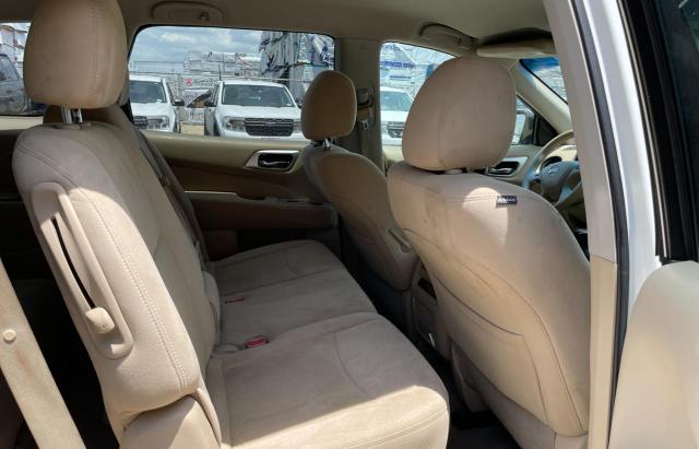 5N1AR2MN2EC639218 - 2014 NISSAN PATHFINDER S WHITE photo 6