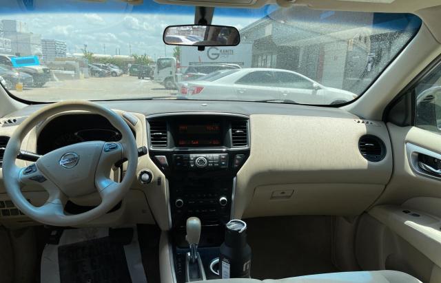 5N1AR2MN2EC639218 - 2014 NISSAN PATHFINDER S WHITE photo 9