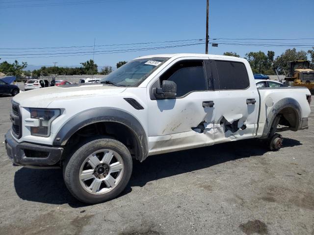 1FTFW1RG8JFE60598 - 2018 FORD F150 RAPTOR WHITE photo 1