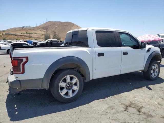 1FTFW1RG8JFE60598 - 2018 FORD F150 RAPTOR WHITE photo 3