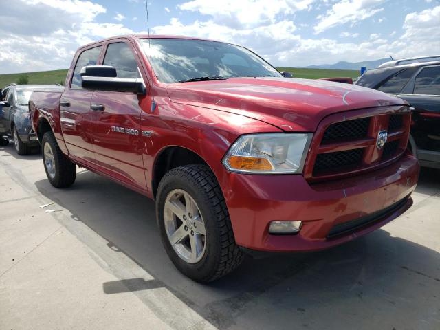 1C6RD7KT6CS223350 - 2012 DODGE RAM 1500 ST RED photo 4