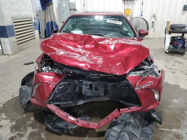 4T1BF1FK4HU672147 - 2017 TOYOTA CAMRY LE RED photo 5