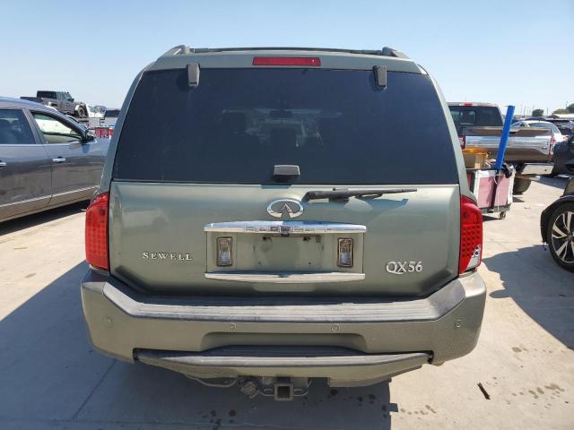 5N3AA08A16N801078 - 2006 INFINITI QX56 GREEN photo 6