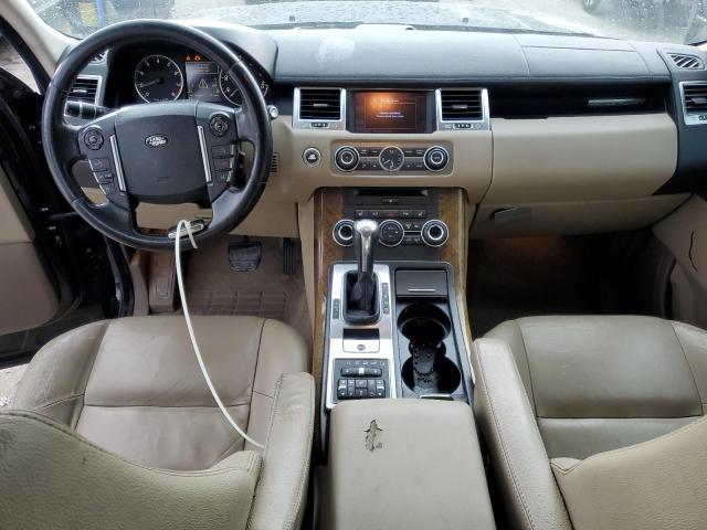 SALSF2D4XCA755275 - 2012 LAND ROVER RANGE ROVE HSE BLACK photo 8