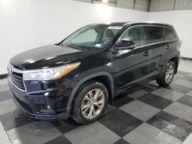 5TDJKRFH3FS098351 - 2015 TOYOTA HIGHLANDER XLE BLACK photo 1