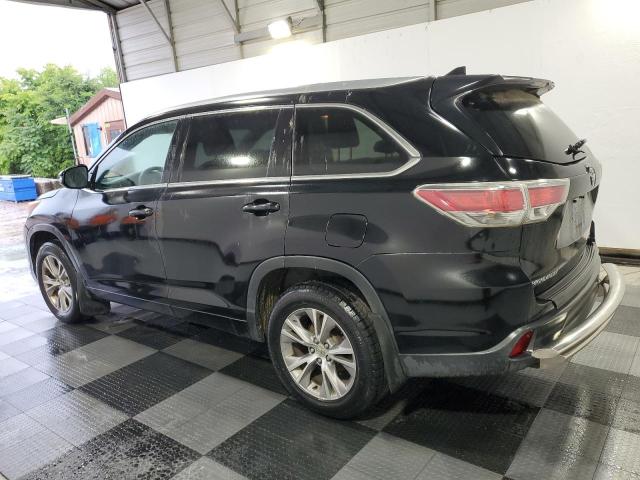 5TDJKRFH3FS098351 - 2015 TOYOTA HIGHLANDER XLE BLACK photo 2