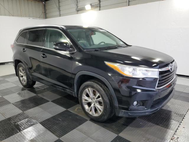 5TDJKRFH3FS098351 - 2015 TOYOTA HIGHLANDER XLE BLACK photo 4