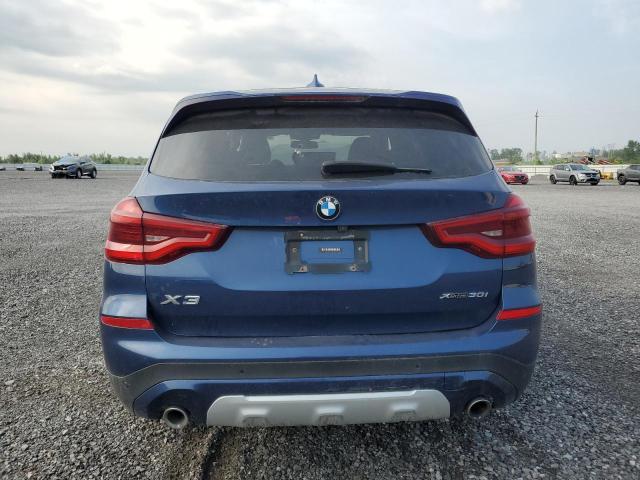 5UXTR9C58JLD67051 - 2018 BMW X3 XDRIVE30I BLUE photo 6