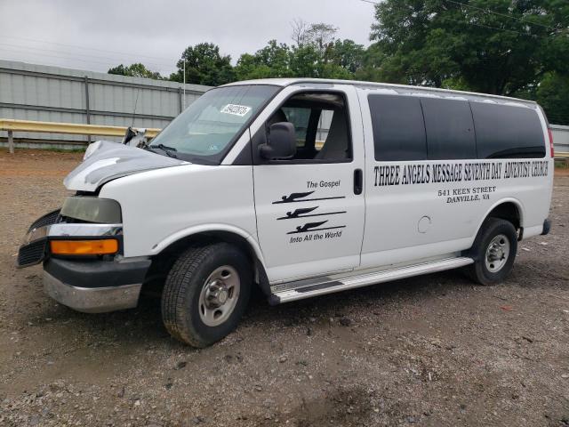 1GA2GYDG2A1126908 - 2010 CHEVROLET EXPRESS G3 LT WHITE photo 1