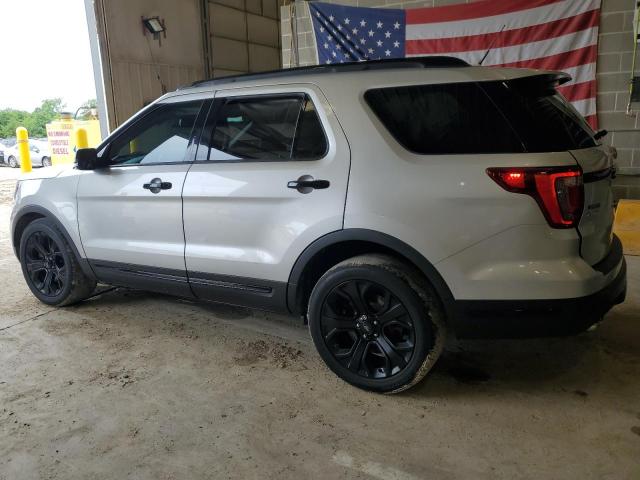 1FM5K8GT4KGA60223 - 2019 FORD EXPLORER SPORT 银色 照片 2