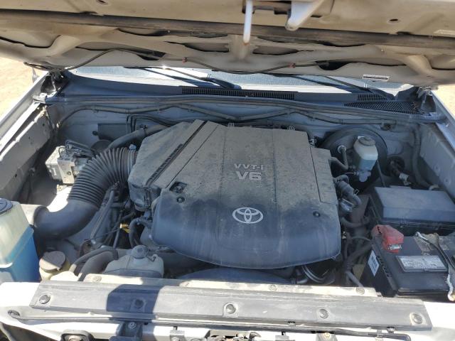 5TEJU62N47Z457506 - 2007 TOYOTA TACOMA DOUBLE CAB PRERUNNER SILVER photo 11