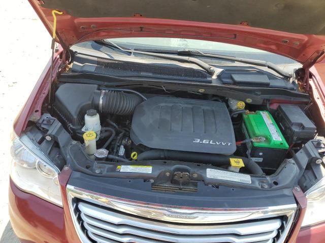 2C4RC1BG1CR233250 - 2012 CHRYSLER TOWN & COU TOURING 勃艮第红 照片 12