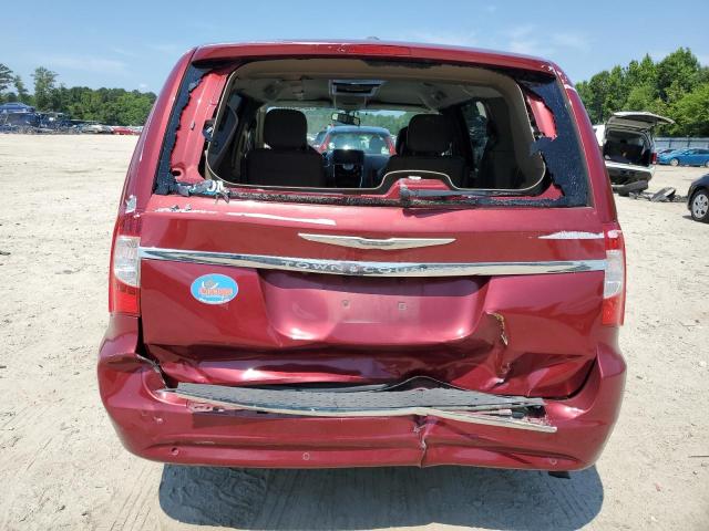 2C4RC1BG1CR233250 - 2012 CHRYSLER TOWN & COU TOURING 勃艮第红 照片 6