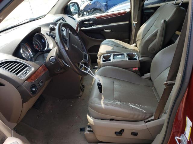 2C4RC1BG1CR233250 - 2012 CHRYSLER TOWN & COU TOURING 勃艮第红 照片 7