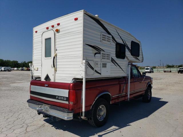 1FTHX26G6TEB81594 - 1996 FORD F250 BURGUNDY photo 4