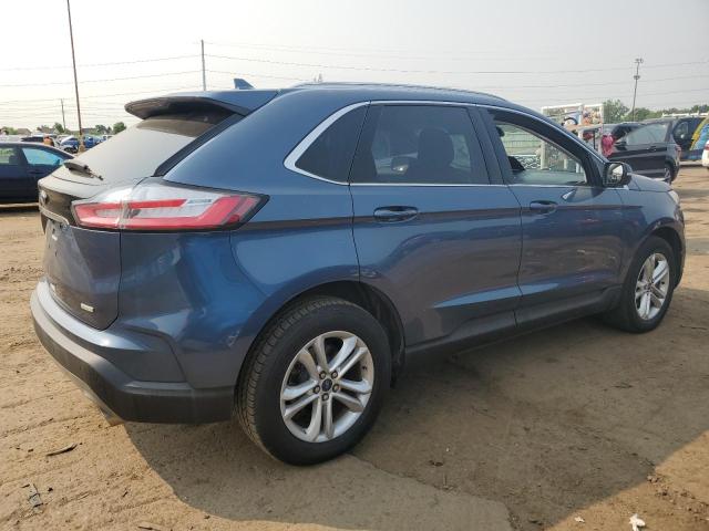 2FMPK3J96KBB52420 - 2019 FORD EDGE SEL Blau Foto 3