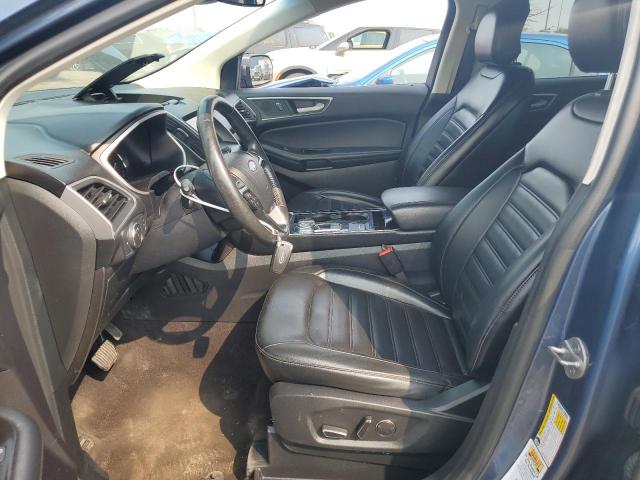 2FMPK3J96KBB52420 - 2019 FORD EDGE SEL Blau Foto 7