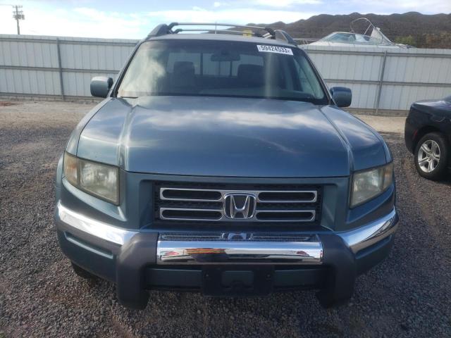 2HJYK165X6H501001 - 2006 HONDA RIDGELINE RTL BLUE photo 5