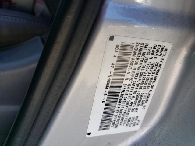 5FNRL18084B116157 - 2004 HONDA ODYSSEY EXL SILVER photo 12