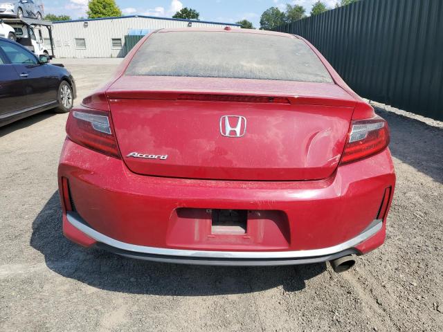 1HGCT1B81HA009908 - 2017 HONDA ACCORD EXL RED photo 6