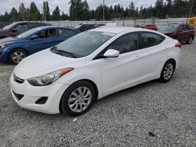 5NPDH4AE3DH227915 - 2013 HYUNDAI ELANTRA GLS WHITE photo 1