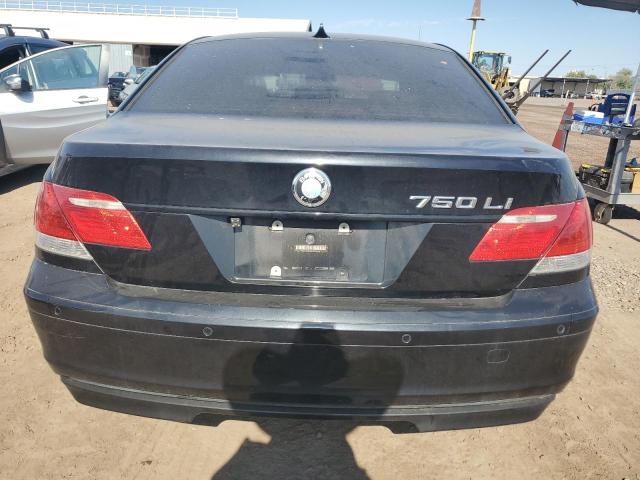 WBAHN83546DT64625 - 2006 BMW 750 LI BLACK photo 6