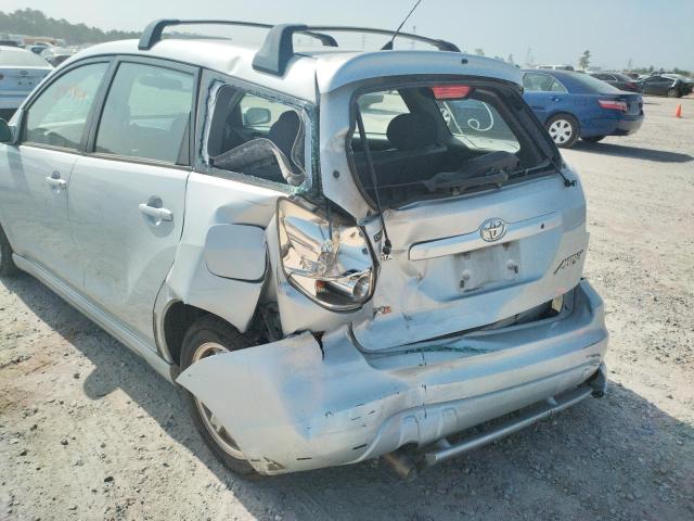 2T1KR32E16C623537 - 2006 TOYOTA COROLLA MA XR SILVER photo 9