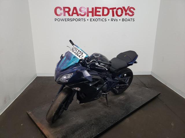 JKAEXEE12GDA23067 - 2016 KAWASAKI EX650 E BLUE photo 2