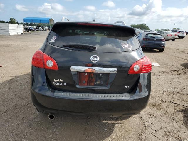 JN8AS5MT1DW553201 - 2013 NISSAN ROGUE S BLACK photo 6