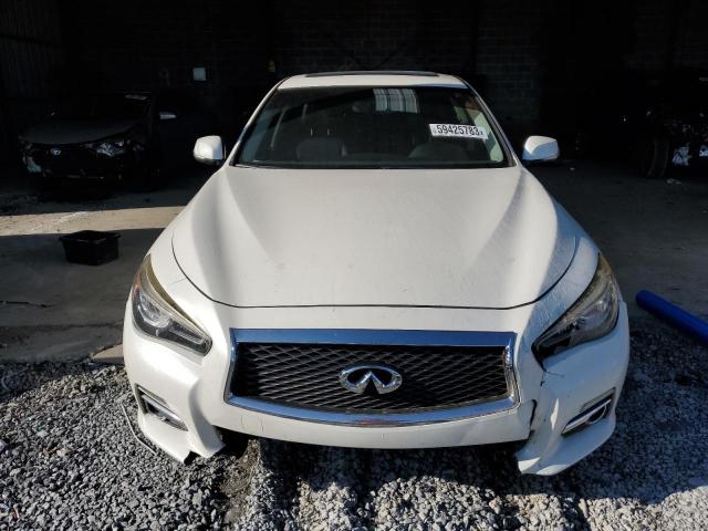 JN1CV7AP8GM201766 - 2016 INFINITI Q50 BASE WHITE photo 5