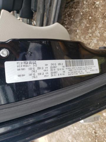 2C4RC1BG4FR711620 - 2015 CHRYSLER TOWN & COU TOURING 黑色 照片 10