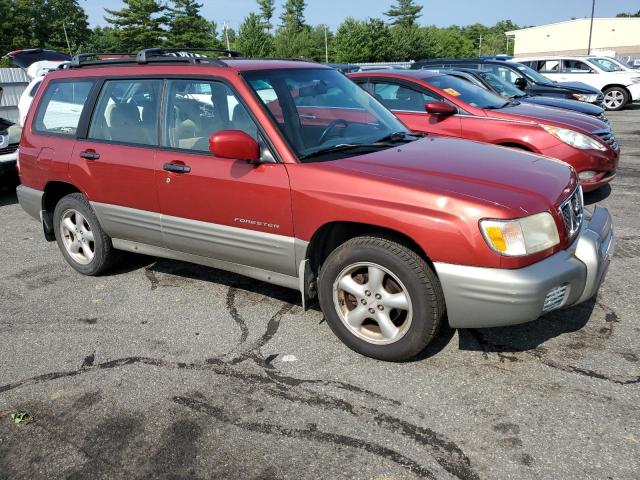 JF1SF65561H739882 - 2001 SUBARU FORESTER S წითელი ფოტო 4