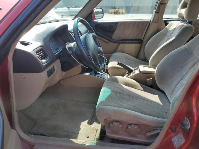 JF1SF65561H739882 - 2001 SUBARU FORESTER S წითელი ფოტო 7