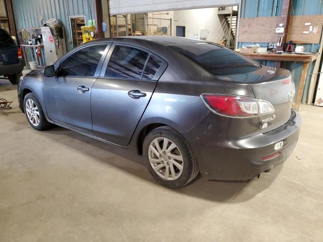 JM1BL1V71C1599324 - 2012 MAZDA 3 I GRAY photo 2