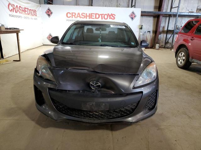 JM1BL1V71C1599324 - 2012 MAZDA 3 I GRAY photo 5