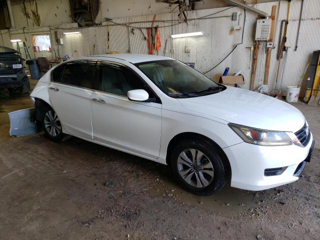 1HGCR2F35DA274554 - 2013 HONDA ACCORD LX WHITE photo 4