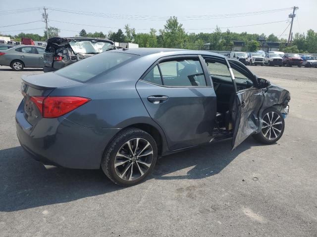 2T1BURHE4HC943639 - 2017 TOYOTA COROLLA L BLUE photo 3