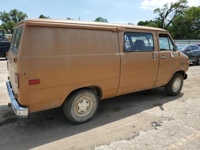 1GCEG25F8G7132547 - 1986 CHEVROLET VAN G20 TAN photo 3