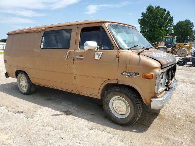 1GCEG25F8G7132547 - 1986 CHEVROLET VAN G20 TAN photo 4