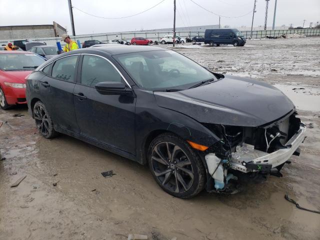 2HGFC2F84MH539735 - 2021 HONDA CIVIC SPORT BLACK photo 1