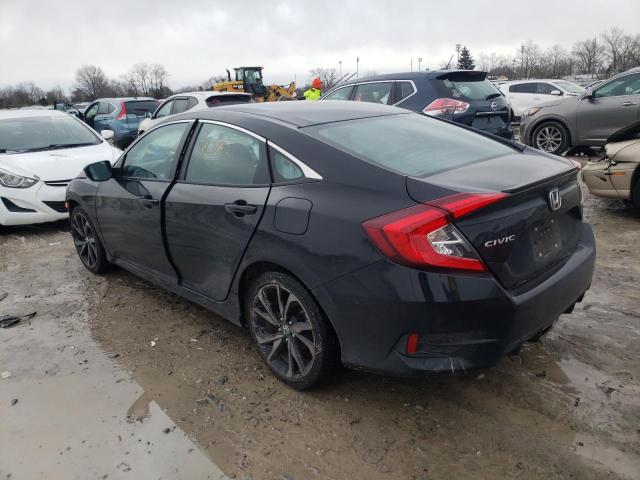 2HGFC2F84MH539735 - 2021 HONDA CIVIC SPORT BLACK photo 3