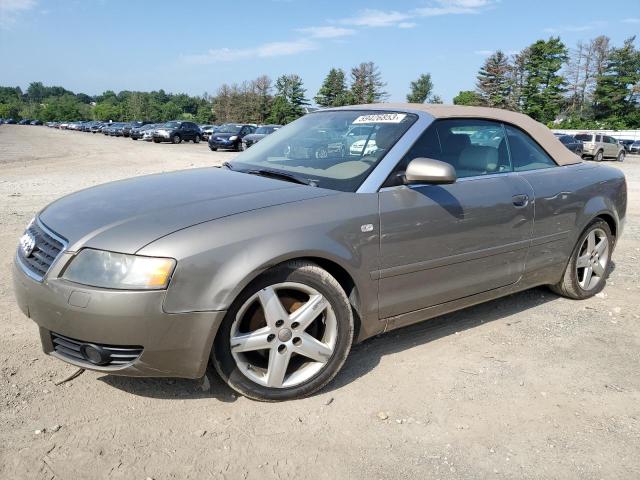 WAUAC48H83K024596 - 2003 AUDI A4 1.8 CABRIOLET GRAY photo 1